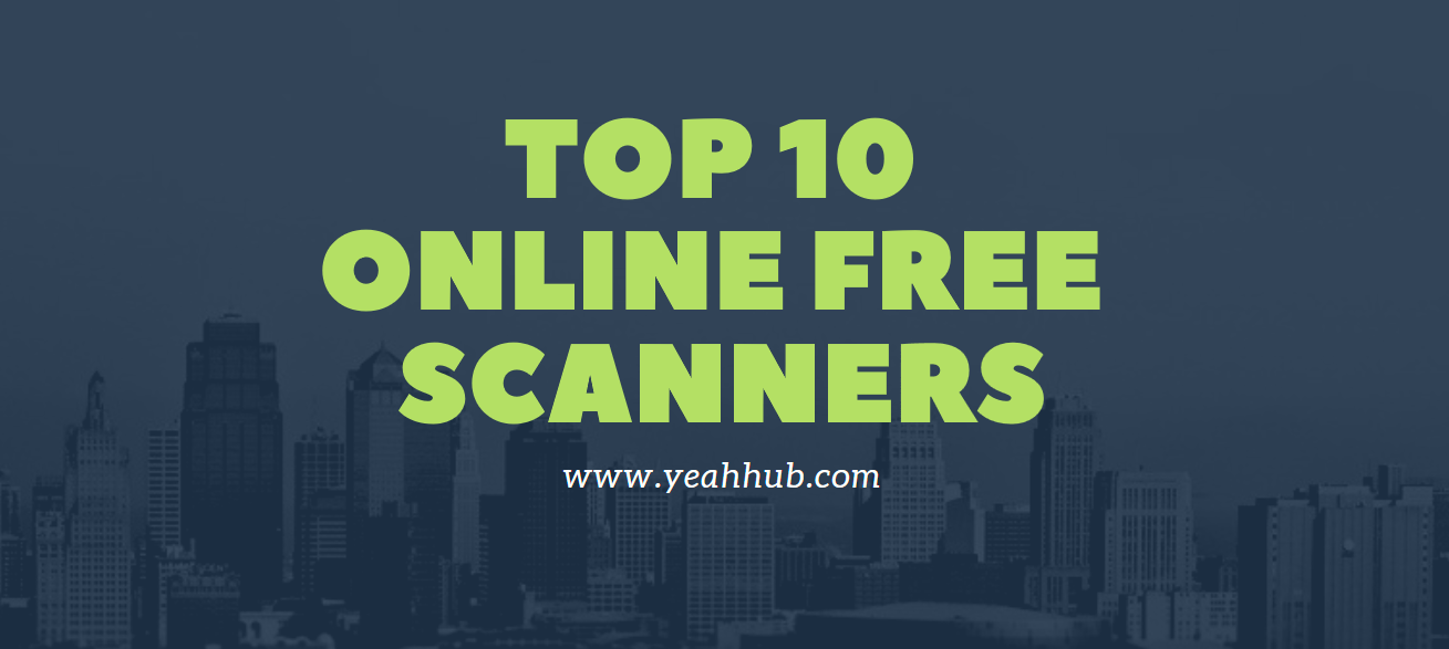 Top 10 Online Free Scanners