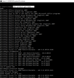 List all installed programs, version & path [Windows] – Yeah Hub