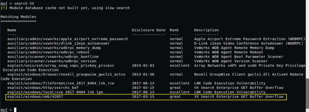 Adding a third party Module into Metasploit Framework - Yeah Hub